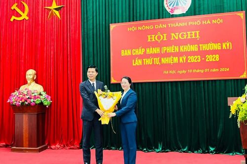 Ông Nguyễn Nguyên Hùng giữ chức Phó Chủ tịch Hội Nông dân TP Hà Nội