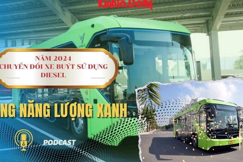 Năm 2024, chuyển đổi xe buýt sử dụng diesel sang Năng lượng Xanh