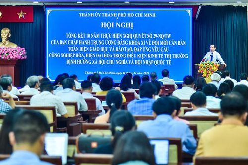 Thành phố Hồ Chí Minh đạt nhiều thành tựu trong công tác giáo dục và đào tạo