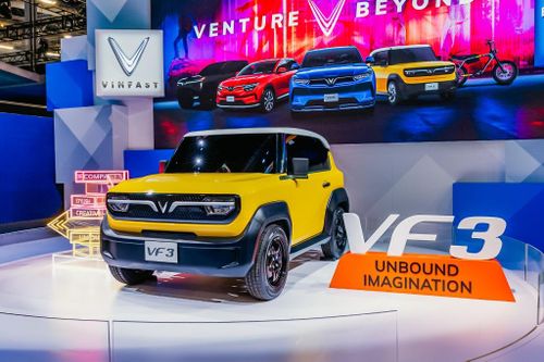 VinFast ra mắt mẫu xe điện mini VF 3 và xe điện bán tải VF Wild