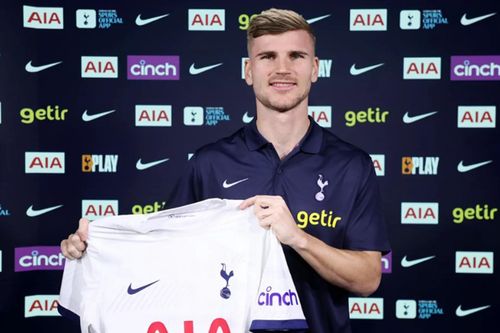 Spurs ký hợp đồng với Timo Werner theo dạng cho mượn từ RB Leipzig
