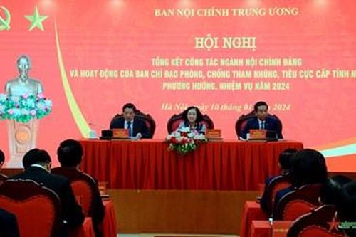 Ban Nội chính Trung ương tổng kết công tác ngành Nội chính Đảng và Ban chỉ đạo phòng, chống tham nhũng, tiêu cực cấp tỉnh năm 2023