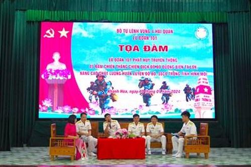 Lữ đoàn 101: Nâng cao chất lượng huấn luyện đổ bộ, sẵn sàng chiến đấu trong tình hình mới