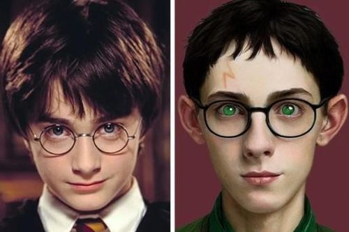 Dùng AI phục dựng dàn nhân vật Harry Potter, giật mình dung mạo