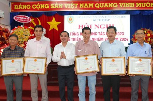 Tiếp tục xây dựng Sở Tư pháp Bạc Liêu ngày càng phát triển, xứng tầm