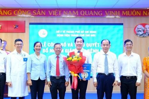 Bệnh viện Thành phố Thủ Đức có giám đốc mới