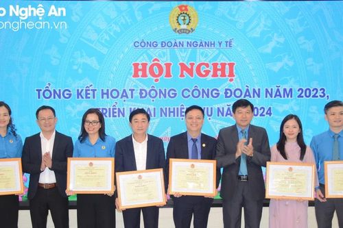 Công đoàn ngành Y tế Nghệ An triển khai nhiệm vụ năm 2024