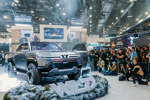 VinFast VF Wild: Xe bán tải điện bản ý tưởng ra mắt tại CES 2024