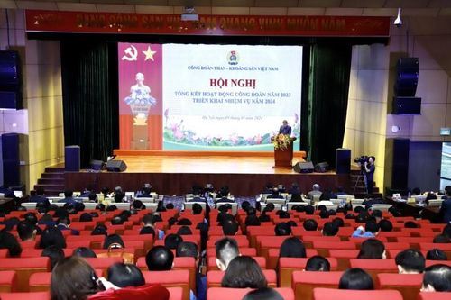 Công đoàn TKV: Tổ chức thành công Hội nghị Tổng kết hoạt động năm 2023 và triển khai nhiệm vụ năm 2024