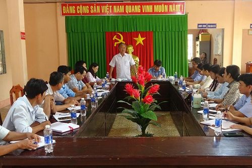 Bí thư Huyện ủy Tri Tôn dự Hội nghị Ban Chấp hành Đảng bộ xã Lương Phi phiên đầu năm 2024