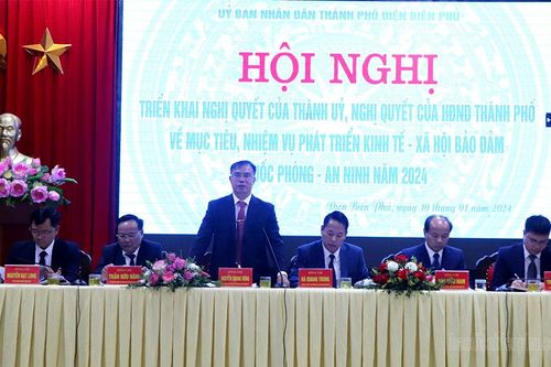 TP. Điện Biên Phủ đạt và vượt 15/15 chỉ tiêu phát triển kinh tế - xã hội năm 2023