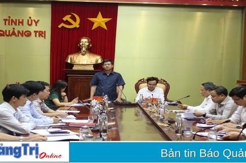 Chỉ đạo sát sao và khẩn trương đối với những vấn đề đang vướng mắc của dự án đường bộ cao tốc Vạn Ninh - Cam Lộ