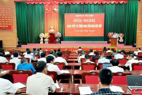 Đảng bộ huyện Yên Châu chú trọng nâng cao nhận thức cho đảng viên