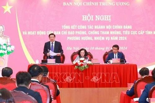 Ban Nội chính Trung ương tổ chức Hội nghị tổng kết công tác ngành nội chính Đảng