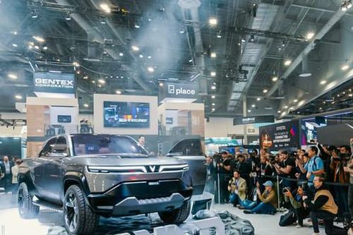 Bán tải VinFast VF Wild lộ diện tại CES 2024