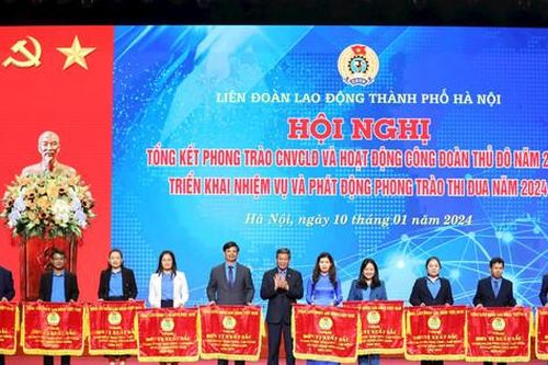 Hướng phong trào thi đua của Công đoàn Thủ đô vào các vấn đề đời sống, việc làm, tăng năng suất lao động