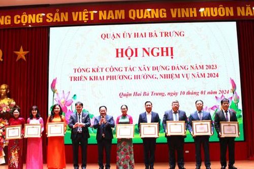 Năm 2023, tổng thu ngân sách quận Hai Bà Trưng đạt trên 12.515 tỷ