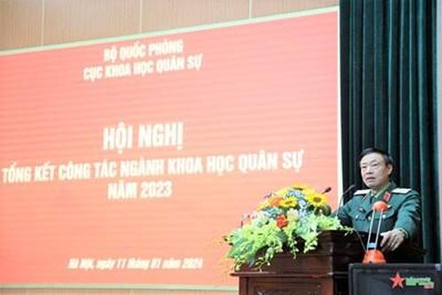 Cục Khoa học quân sự, Bộ Quốc phòng triển khai nhiệm vụ năm 2024