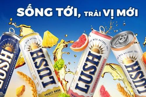 Giới trẻ 'truy lùng' LUSH - bia trái cây hoàn toàn mới của Masan