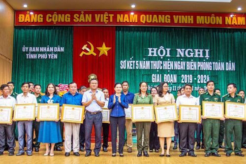 UBND tỉnh Phú Yên sơ kết 5 năm thực hiện Ngày Biên phòng toàn dân, giai đoạn 2019-2024