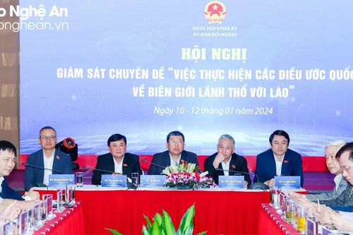 Tiếp tục thực hiện hiệu quả các Điều ước quốc tế về biên giới lãnh thổ giữa Việt Nam với Lào