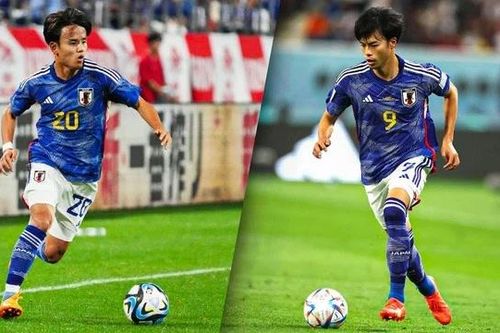 Nhật Bản sẽ để Kaoru Mitoma và Takefusa Kubo đá hậu vệ cánh khi gặp Việt Nam?