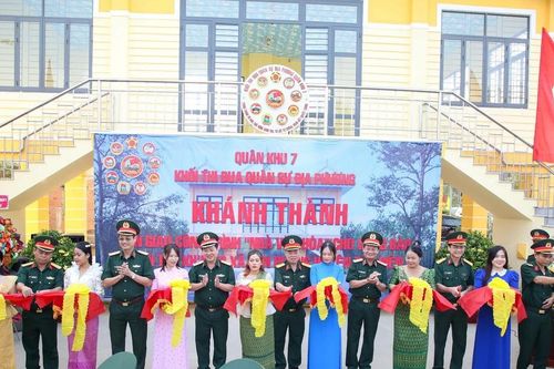 Tây Ninh: Khánh thành Nhà văn hóa phục vụ đồng bào Khmer ở biên giới