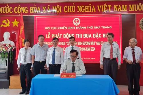 Hội Cựu chiến binh TP. Nha Trang phát động phong trào thi đua đặc biệt năm 2024