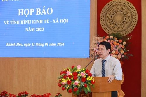 Họp báo về tình hình kinh tế - xã hội tỉnh Khánh Hòa năm 2023