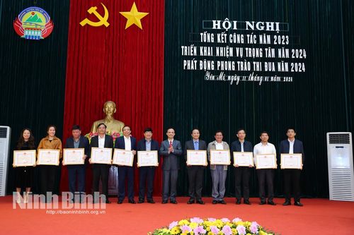 Yên Mô phấn đấu xây dựng huyện đạt chuẩn nông thôn mới nâng cao năm 2024