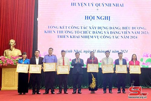 Huyện ủy Quỳnh Nhai triển khai nhiệm vụ năm 2024