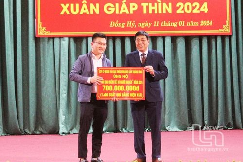 Đồng Hỷ: Tiếp nhận trên 1,4 tỷ đồng ủng hộ 'Tuần cao điểm Tết vì người nghèo'