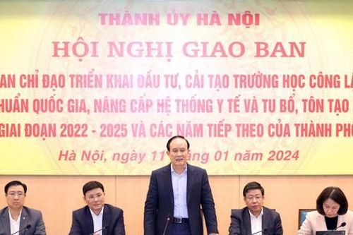 Gỡ vướng trong đầu tư, cải tạo các dự án về y tế, giáo dục, văn hóa của Hà Nội
