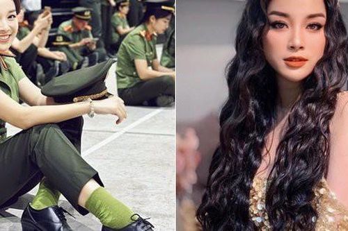 Nàng 'Vàng Anh' đình đám giờ là Thượng úy Công an, tuổi U40 đẹp đằm thắm, ở nhà sang như khách sạn