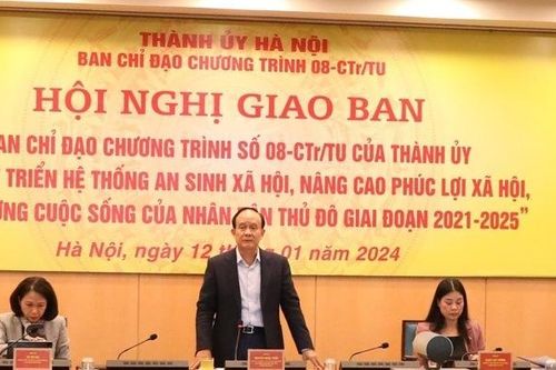Hà Nội: Tăng tốc thực hiện các chỉ tiêu an sinh, phúc lợi xã hội