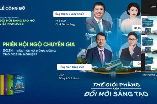 Công bố Báo cáo hệ sinh thái đổi mới sáng tạo mở Việt Nam năm 2023
