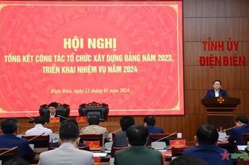 Điện Biên: Tổng kết ngành Tổ chức Xây dựng Đảng và trao Giải Báo chí về Xây dựng Đảng năm 2023