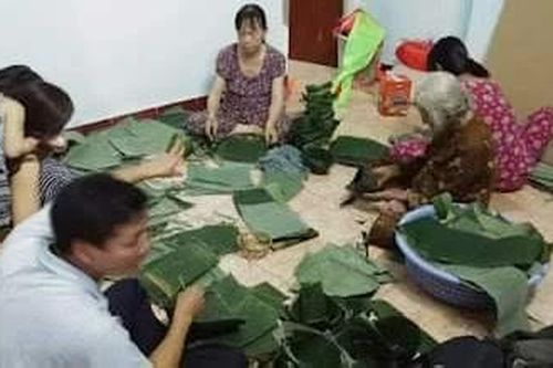 Làm bánh tổ, nếp nhà dịp tết