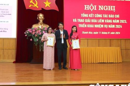 29 tác phẩm đoạt giải báo chí Búa Liềm Vàng tỉnh Thanh Hóa năm 2023