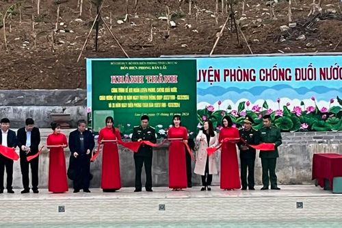 Khánh thành công trình bể bơi huấn luyện phòng chống đuối nước cho trẻ em biên giới