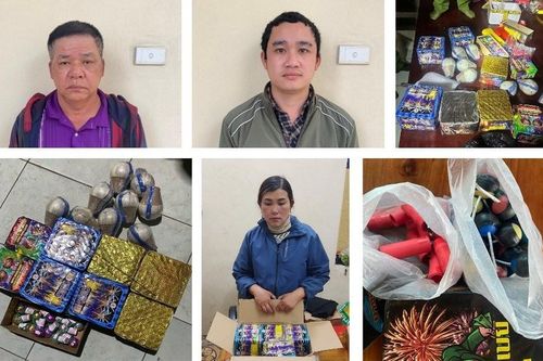 Công an thị xã Nghi Sơn (Thanh Hóa) liên tiếp phát hiện hành vi vi phạm về pháo, thu giữ gần 60kg pháo nổ