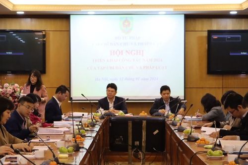 Tạp chí Dân chủ và Pháp luật triển khai công tác năm 2024