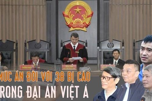 Chi tiết mức án đối với 38 bị cáo trong đại án Việt Á
