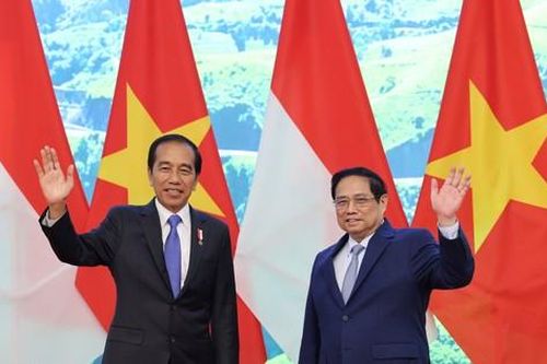 Thủ tướng Phạm Minh Chính hội kiến Tổng thống Indonesia Joko Widodo