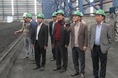 Đoàn công tác Hội DKVN thăm và làm việc tại Nhà máy Nhiệt điện Thái Bình 2