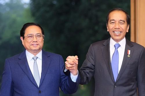 Thủ tướng Phạm Minh Chính hội kiến Tổng thống Indonesia Joko Widodo