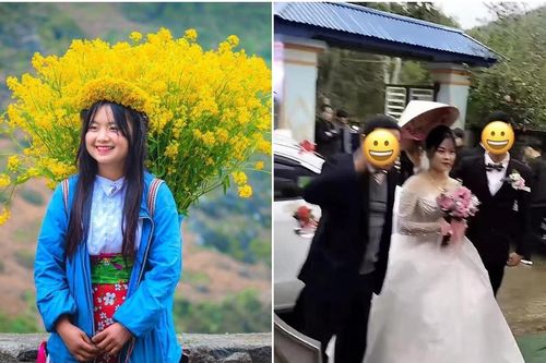 Xuất hiện hình ảnh cô bé Phúng Phính - Mua Thị Dua được cho là đã lên xe hoa