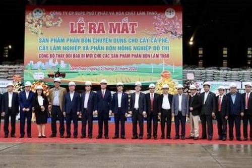 Supe Lâm Thao ra mắt sản phẩm phân bón chuyên dùng đáp ứng nhu cầu sản xuất sạch hơn