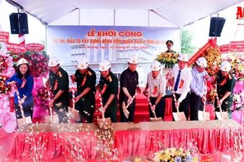 Khởi công Dự án Đầu tư xây dựng Bệnh viện Quân Dân Y tỉnh An Giang