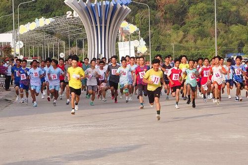 Huyện Tri Tôn tổ chức Giải việt dã mừng Xuân Giáp Thìn 2024
